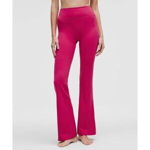 Lululemon Groove Nulu High-Rise Flared Pants Raspberry Coulis Regular Fit